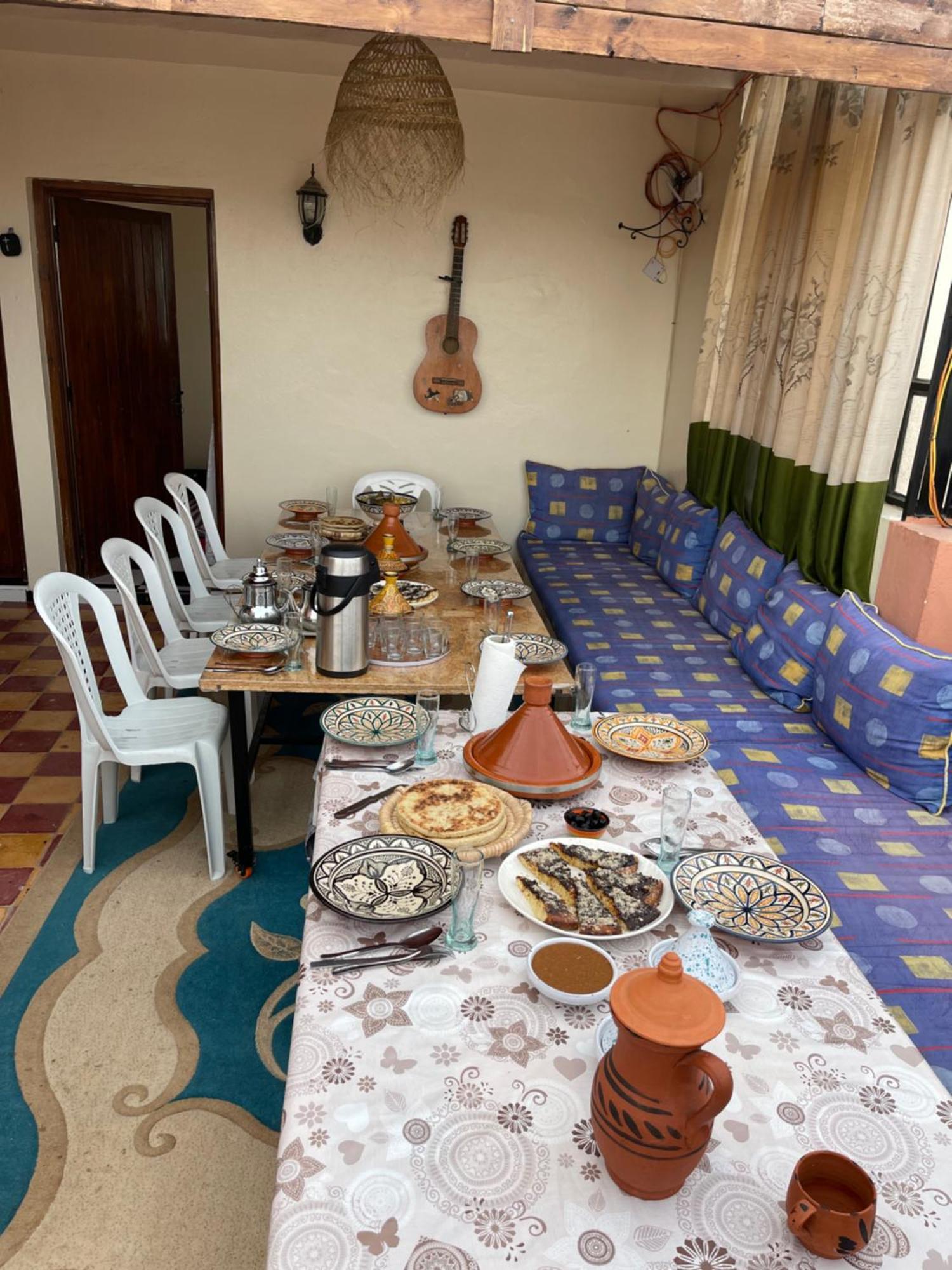 Berber Waves Surf House Hostel Tamraght ภายนอก รูปภาพ