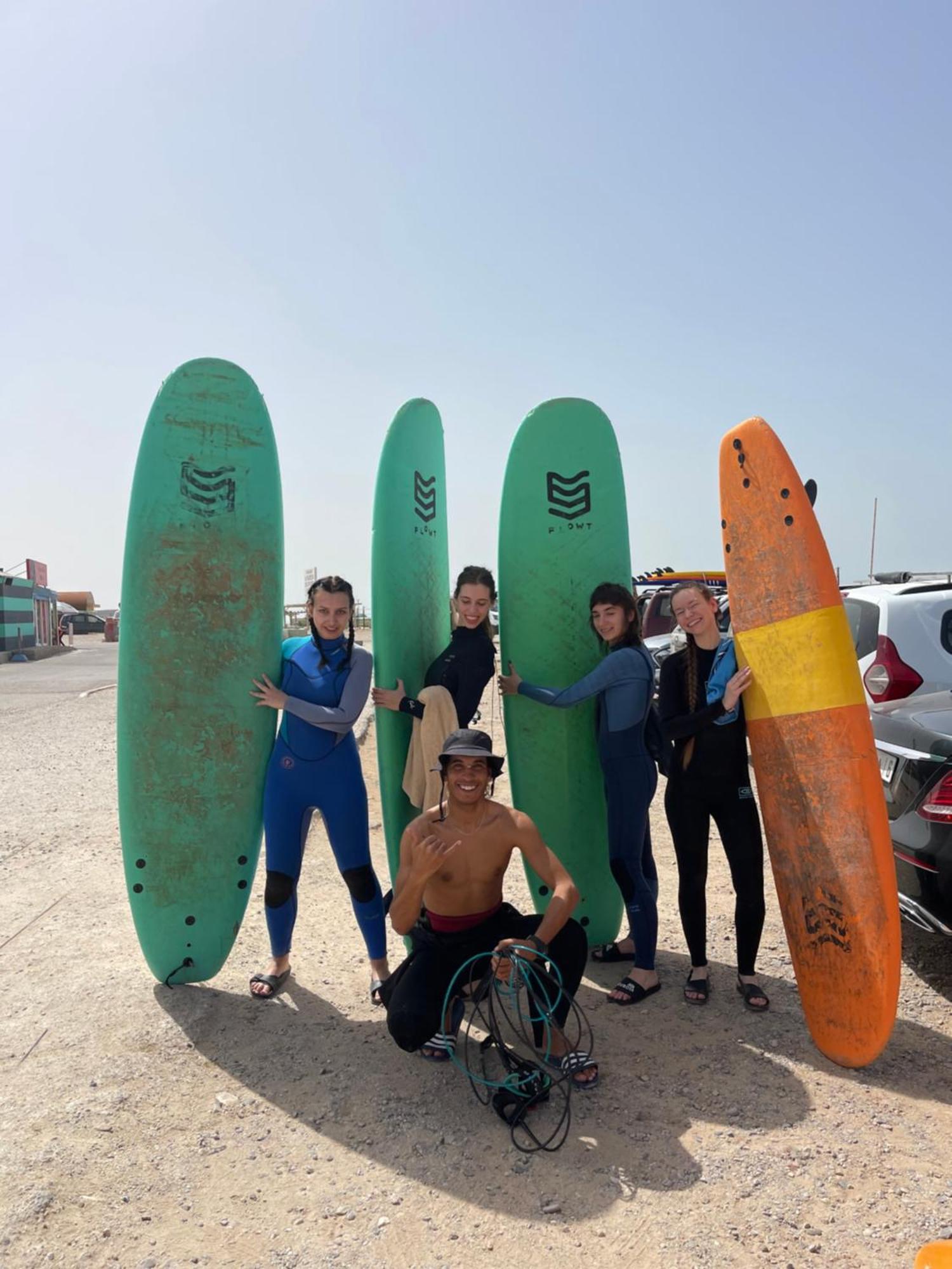 Berber Waves Surf House Hostel Tamraght ภายนอก รูปภาพ
