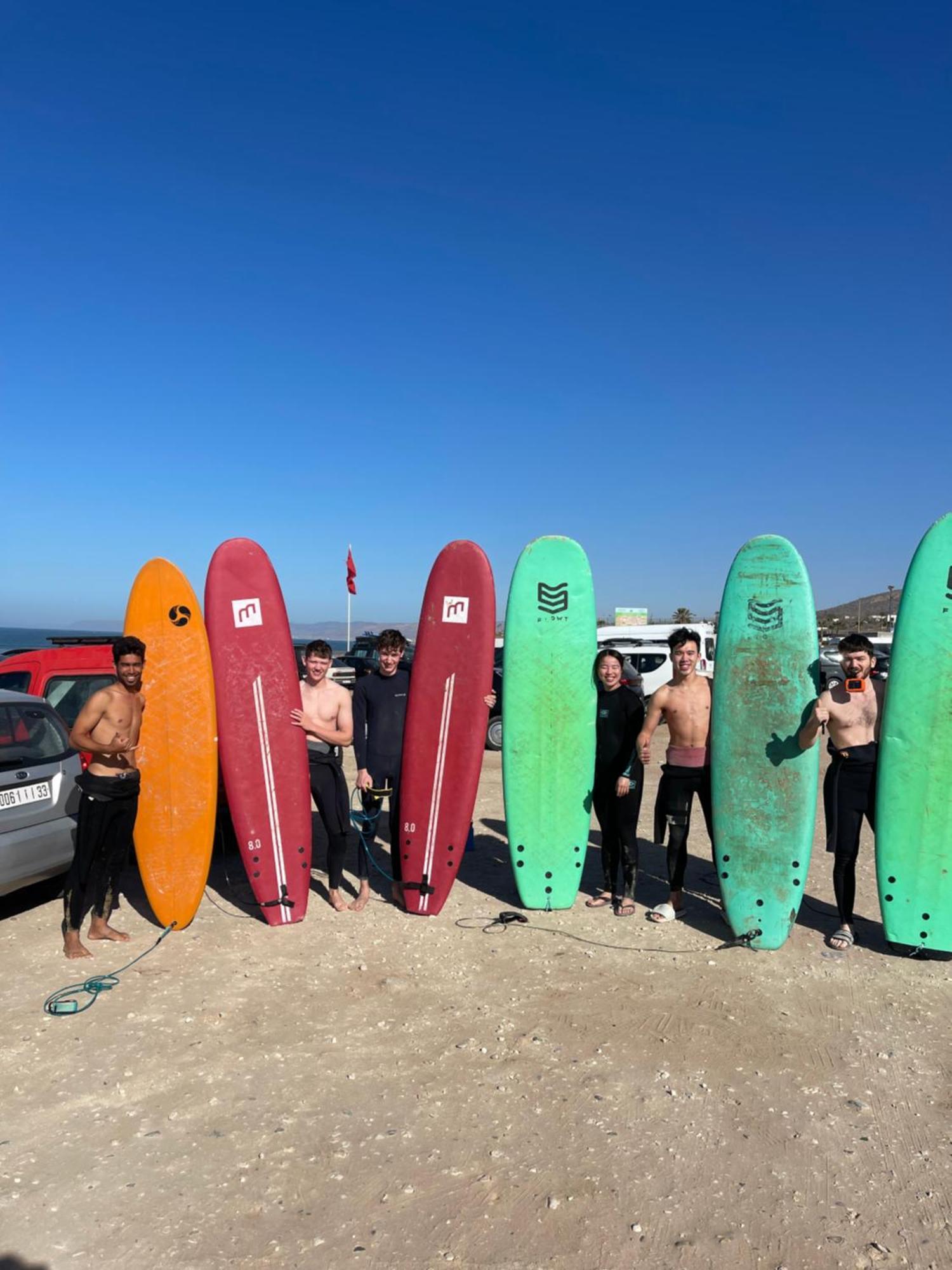 Berber Waves Surf House Hostel Tamraght ภายนอก รูปภาพ